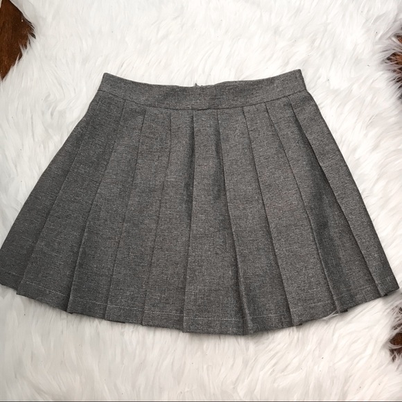 Dresses & Skirts - SOLD - Grey pleated skirt